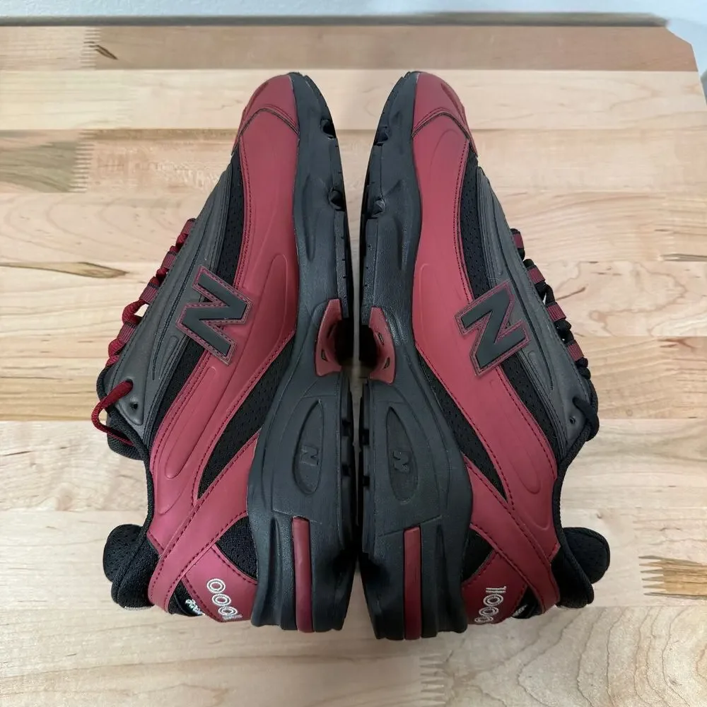 New Balance 1000 Red Black Running Sneakers Mens Size 11